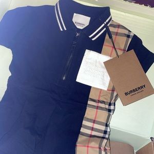 Brand New 6-12M Polo Shirt Burberry dress